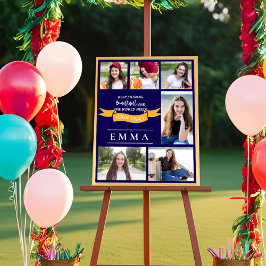 Pôster Manter Foto de Graduação de Várias Fotografias de