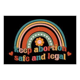Pôster Manter O Aborto Seguro E Legal