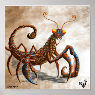 Pôster Mantis Scorpion