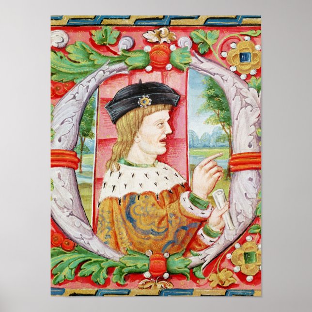 Poster Manuel I "O Fortunado", Rei de Portugal (Frente)