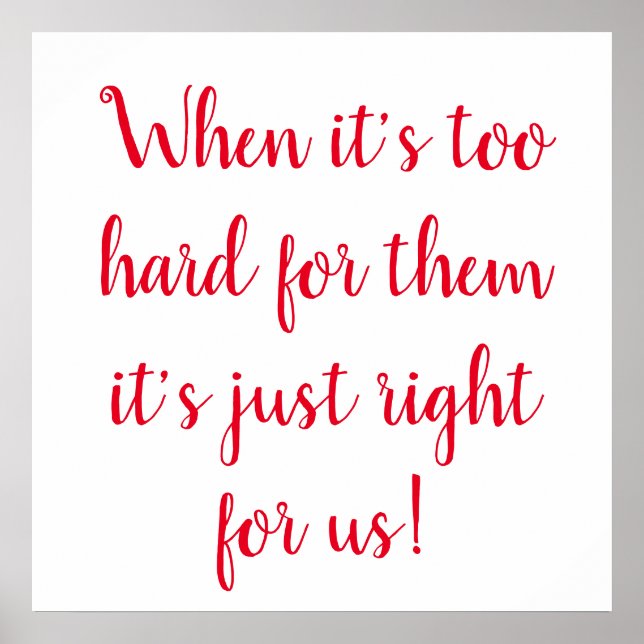 Poster Manuscrito Inspiracional Motivacional de Êxito (Frente)