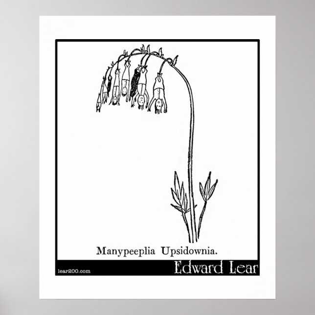 Poster Manypeeplia Upsidownia. (Frente)