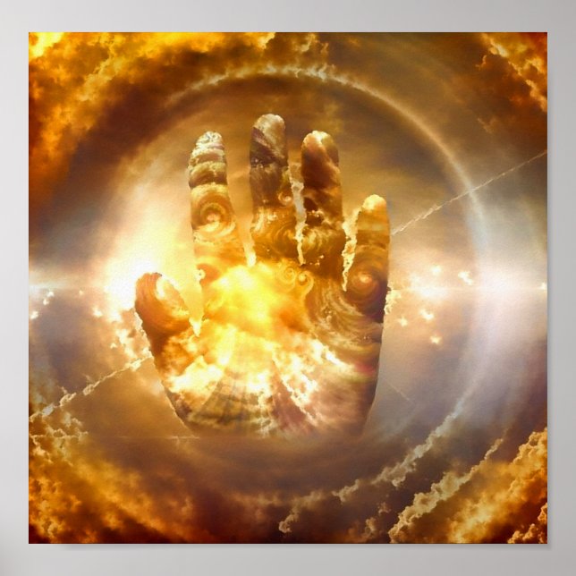 Poster Mão de Deus (Frente)