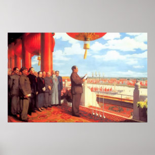 Poster Mao Zedong