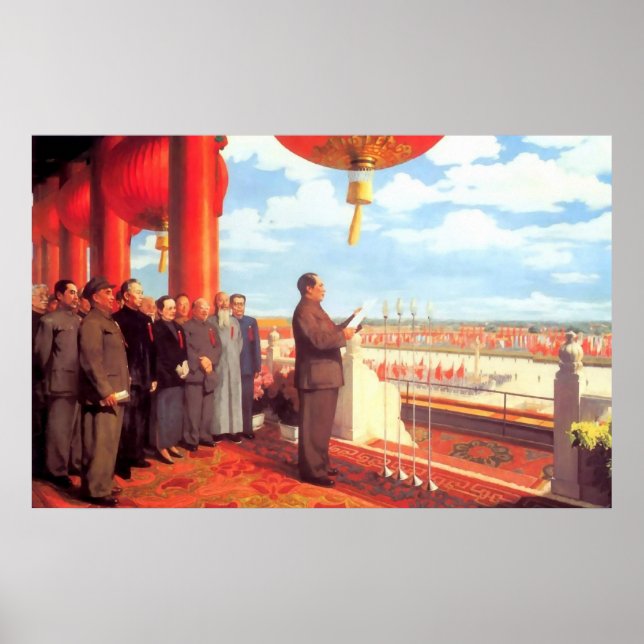Poster Mao Zedong (Frente)