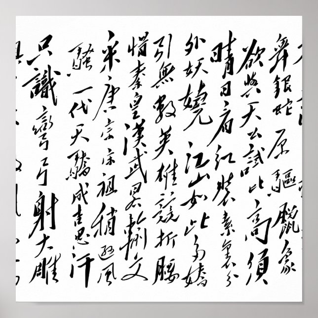 Poster Mao Zedong - Qing Yuan Chun Xue (Frente)