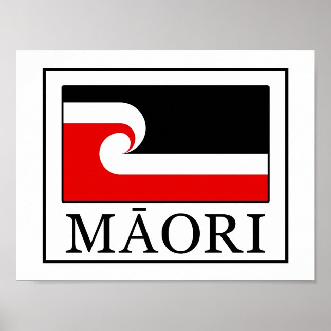 Pôster Maori (Frente)