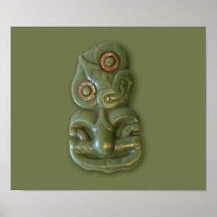 Poster maori de Hei-Tiki