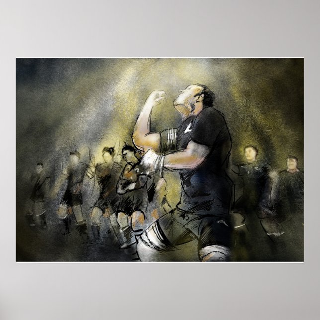 Poster Maori Haka (Frente)