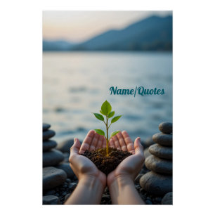 Pôster Mãos da Esperança – Muda à Beira-Mar