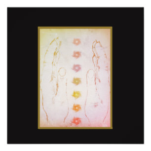 Pôster Mãos de cicatrização