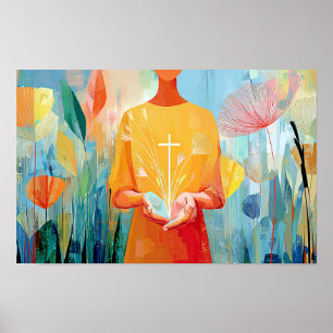 Poster Mãos de Cura