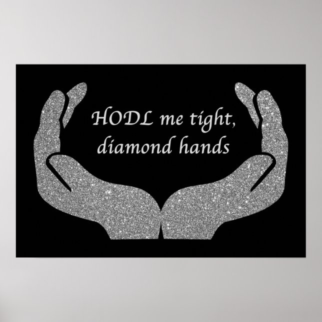 Poster Mãos de Diamante (Frente)