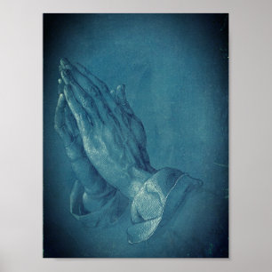 Poster Mãos de Oração (por Dürer)