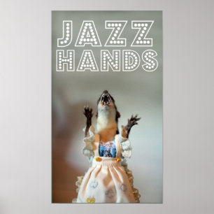 Pôster MÃOS do JAZZ de Juanita