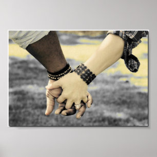 Pôster Mãos do noivado