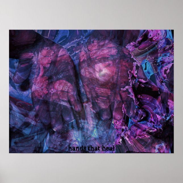 Pôster mãos que cicatrizam (Frente)