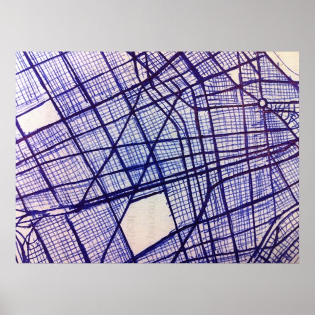 Pôster Mapa (Frente)