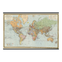 Mapa alemão do mundo (1899)