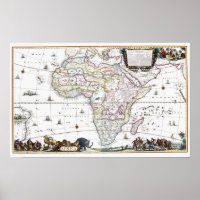 Mapa da África | 1696