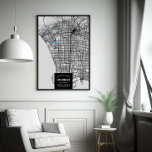 Poster Mapa da cidade de Los Angeles   Marcar sua localiz<br><div class="desc">Um poster da cidade de Los Angeles, Califórnia, apresentando uma maneira divertida de marcar sua localização na sua cidade! Siga as instruções no campo de texto para editar e personalizar o mapa para que ele seja um ajustado perfeito para você. Uma ideia de excelente para uma parede de quarto, e...</div>