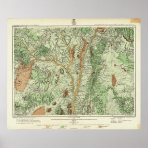 Pôster Mapa da classificação de terra de New mexico 2
