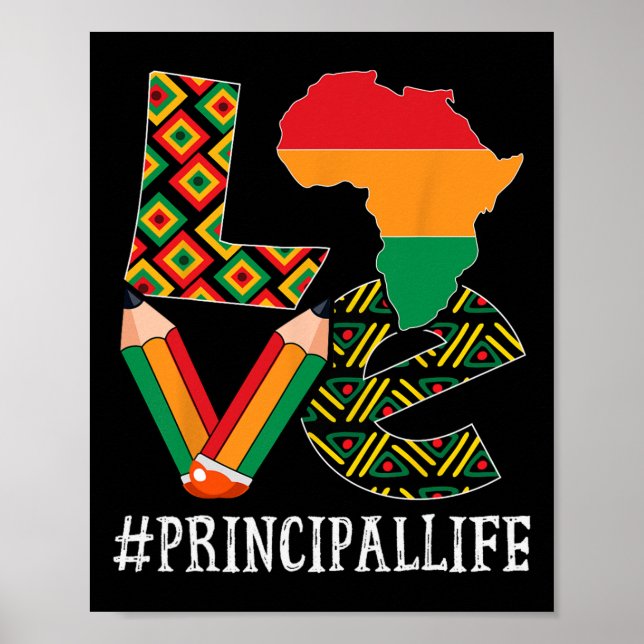 Poster Mapa de Amor Principal História Afro-Americana Neg (Frente)