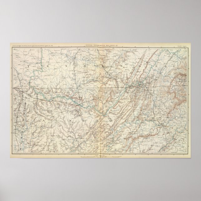 Pôster Mapa de genes XIV (Frente)