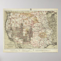 Mapa de Progresso de 1878 das Pesquisas Geográfica