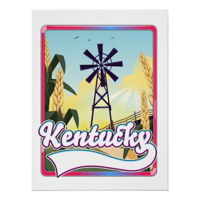 Pôster Mapa de Viagem da Ilha Bathurst Canada (Frente)