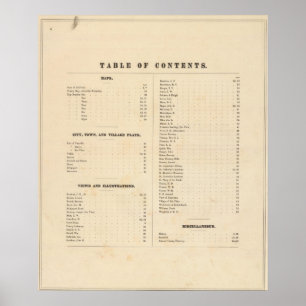 Poster Mapa do atlas de Solano County