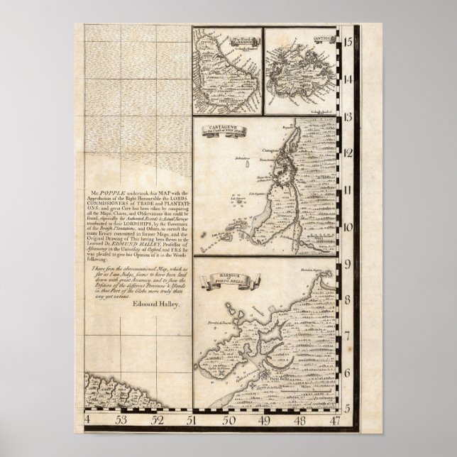 Pôster Mapa do Império Britânico na América 20 (Frente)