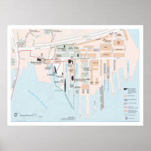 Poster Mapa do Jardim do Marinho de Charlestown (2003) — 