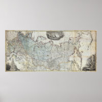 Mapa do Muro de 1787 do Império Russo