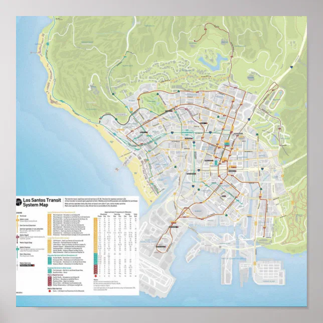 Mapa de satélite em 2K para GTA 5