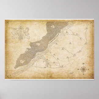 Poster Mapa do Senhor FUGUE