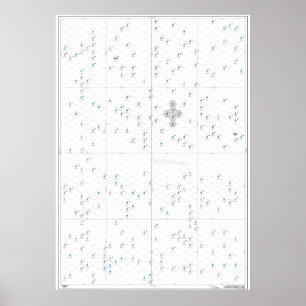 Pôster Mapa do Setor de Clement