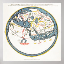 Mapa histórico do Oceano Índico