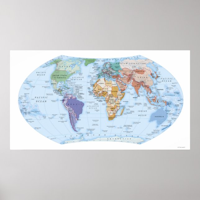 Poster Mapa Ilustrado 2 (Frente)