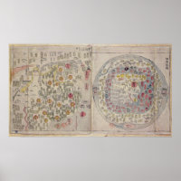 Mapa mundial de Sino Coreano