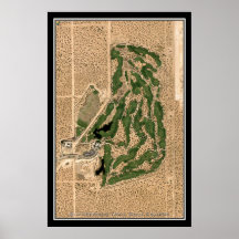 Mapa por Satélite do Texas Trail Golf Course Texas