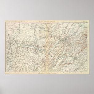 Pôster Mapa XIV do Gen