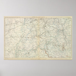 Pôster Mapa XVI do Gen