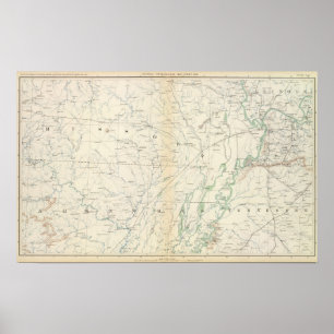 Pôster Mapa XVIII do Gen