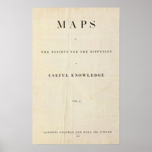 Pôster Mapas de Página de Título do SDUK v1 (Frente)