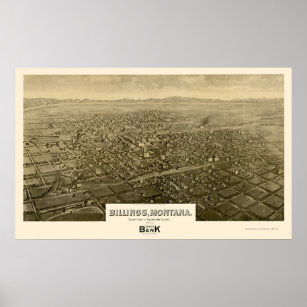 Poster Mapas Panorâmicos MT - 1904