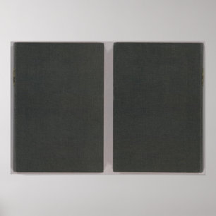 Poster Mapas que acompanham o escritório de terra geral