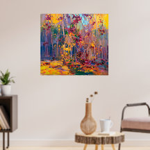 Maple Saplings Outubro | Tom Thomson |