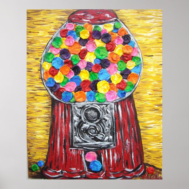 Poster Máquina Bubblegum (Frente)