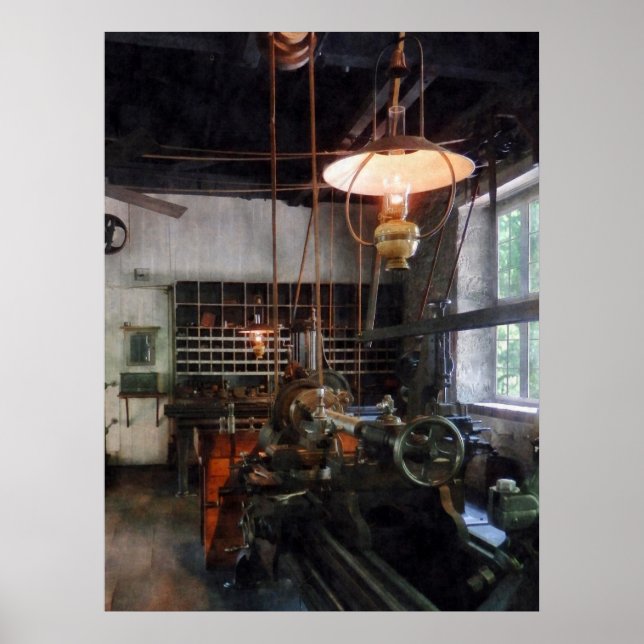 Pôster Máquina Comprada com Lanterna (Frente)